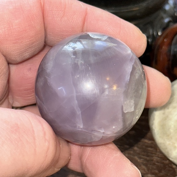 Rainbow Fluorite Crystal Sphere! - Picture 4 of 8